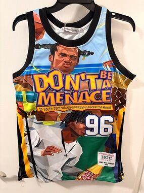Don't Be A Menace Graphic Tank Top - Multicolor